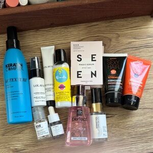 Hair Care and Styling Product bundle